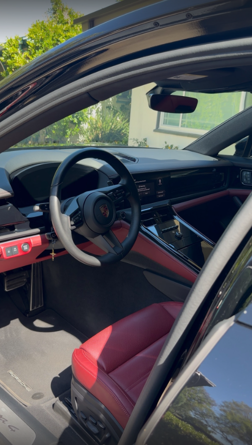 Porsche interior fully detailed by FORMA Detailing